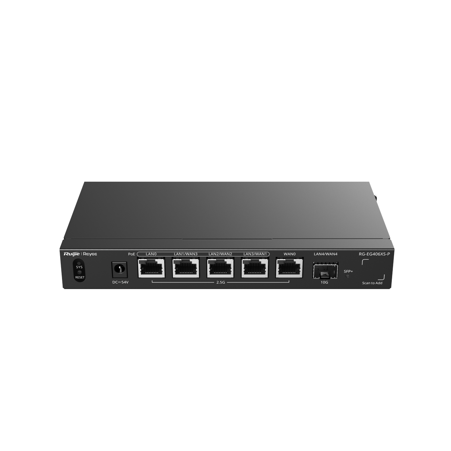 Thiết bị cân bằng tải thông minh 400 user POE 110W RG-EG406XS-P
