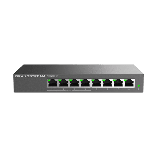 Grandstream Switch 8 cổng Giga PoE GWN7701P