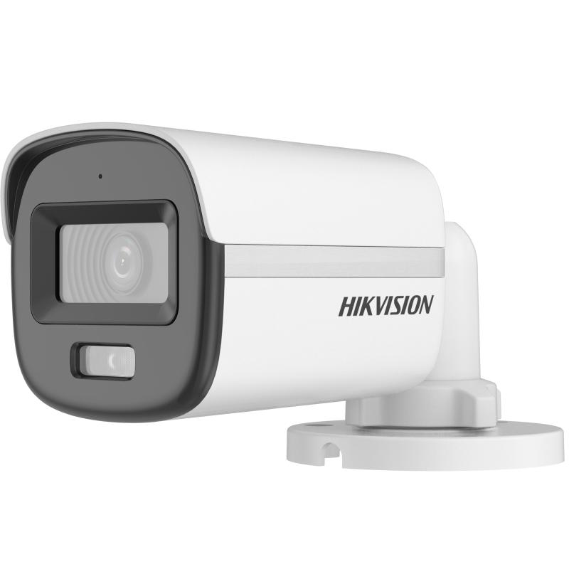 Hikvision Camera thân trụ analog 2MP ColorVu Hikvision | DS-2CE10DF0T-FS