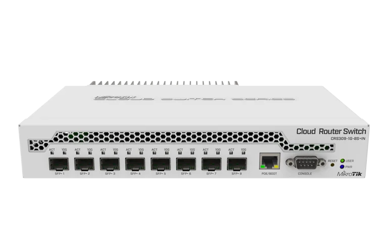 Switch Mikrotik CRS309-1G-8S+IN
