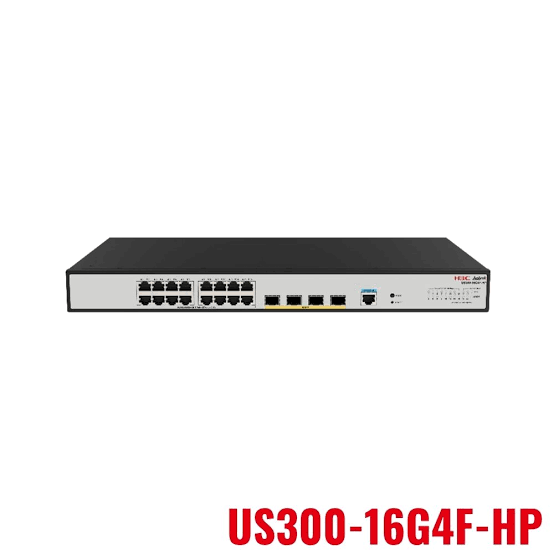 H3C Switch PoE+ Web Managed H3C US300-16G4F-HP | H3C US300-16G4F-HP