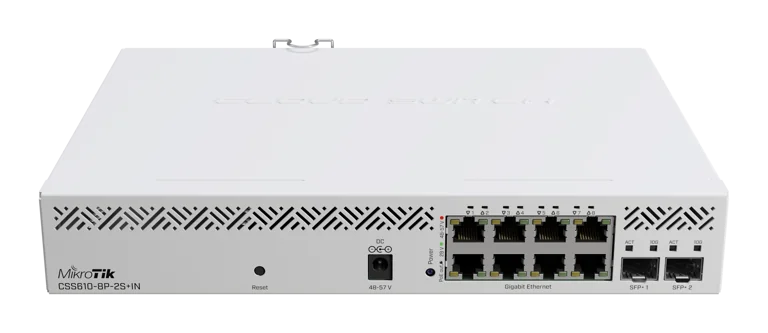 Switch Mikrotik CSS610-8P-2S+IN 2