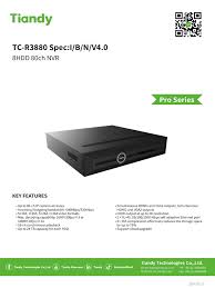 TC-R3880 
Spec:I/B/N/V4.0 2