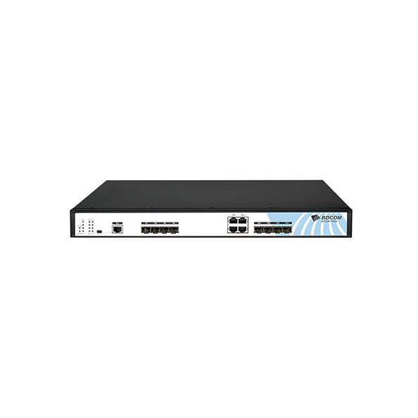 OLT EPON BDCOM P3600-04-DC 4 cổng EPON, 4 cổng GE RJ45, 4 cổng SFP+ 10G