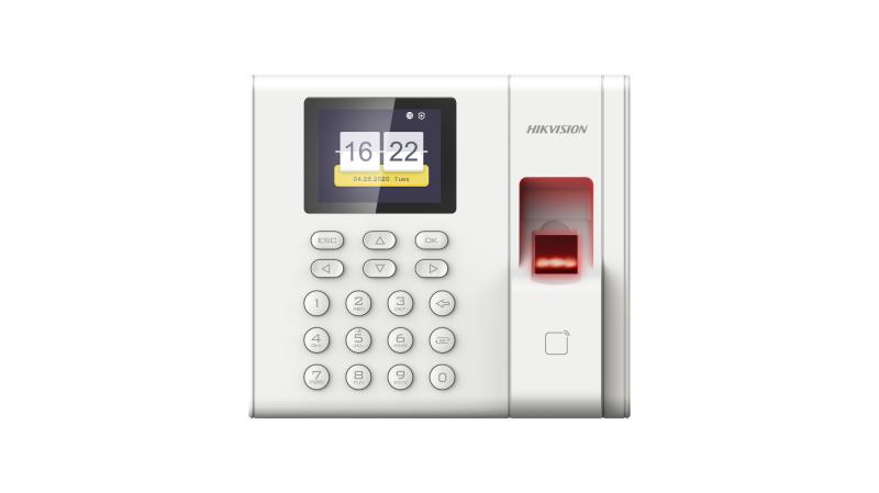 Máy chấm công vân tay và thẻ Hikvision | DS-K1A8503MF