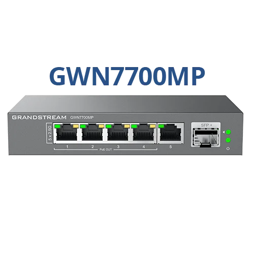 Grandstream Switch 5 cổng 2.5G GWN7700MP