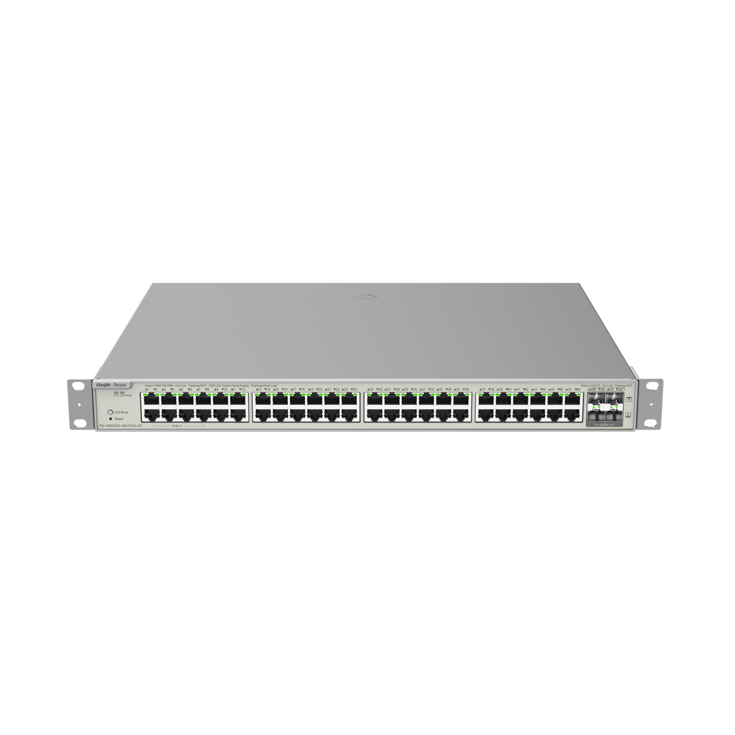 Ruijie-Reyee Bộ chuyển mạch 48 cổng PoE 370W RG-NBS5200-48GT4XS-UP