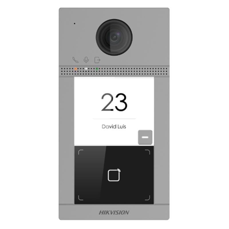 Nút nhấn chuông cửa có hình IP Hikvision | DS-KV8113-WME1(B)