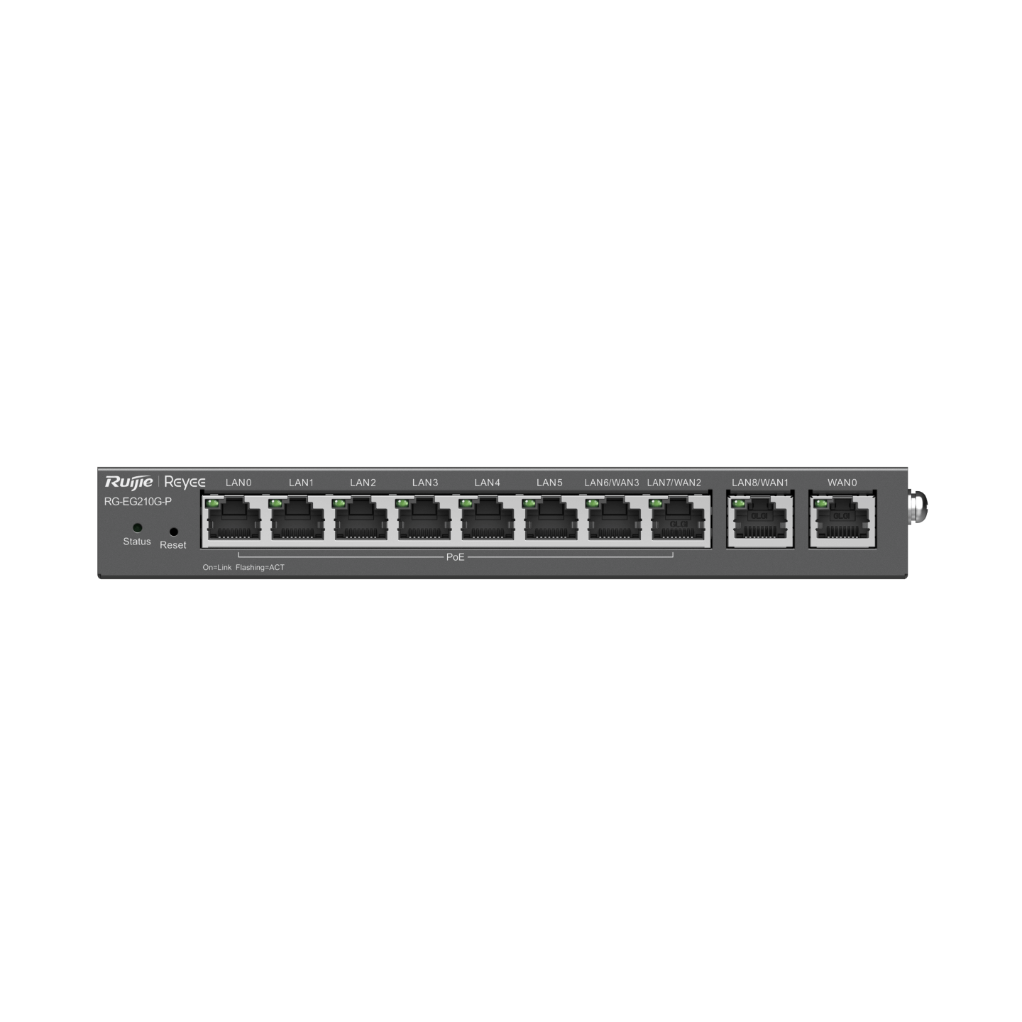 Thiết bị cân bằng tải thông minh 200 người dùng (tích hợp PoE) RG-EG210G-P-V3 2