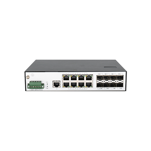 BDCOM Switch công nghiệp L2+ Managed BDCOM IES2000-TU8S8T 8 cổng SFP, 8 cổng Gigabit