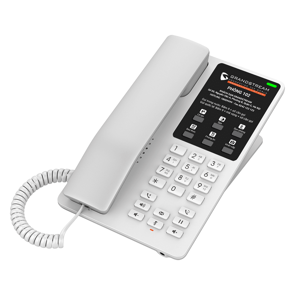 Điện thoại IP khách sạn Wi-Fi Grandstream GHP620W 2