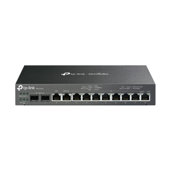 Router Omada 4G+ 12 cổng Gigabit PoE+ ER7212PC