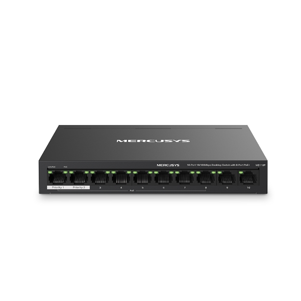 Mercusys Switch không quản lý PoE MERCUSYS MS110P