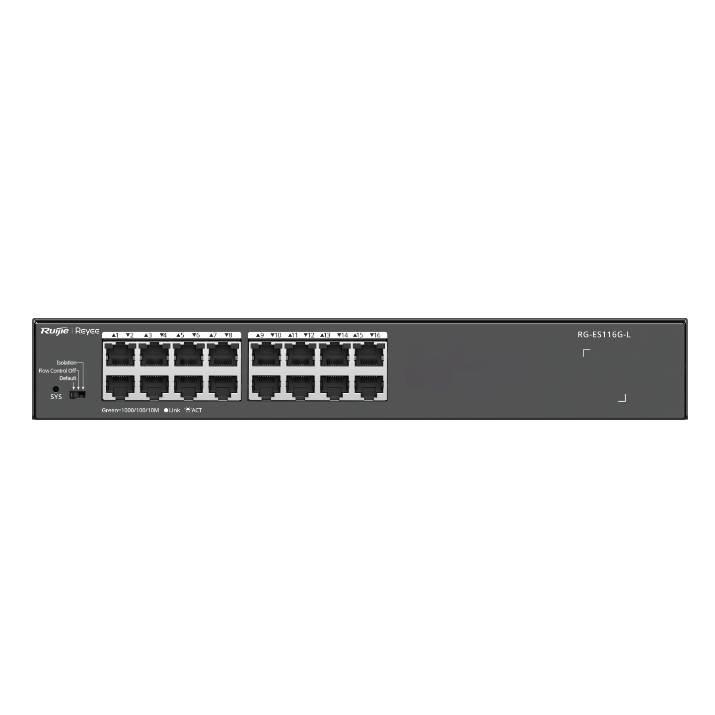 Bộ chuyển mạch 16 cổng Gigabit RG-ES116G-L 2