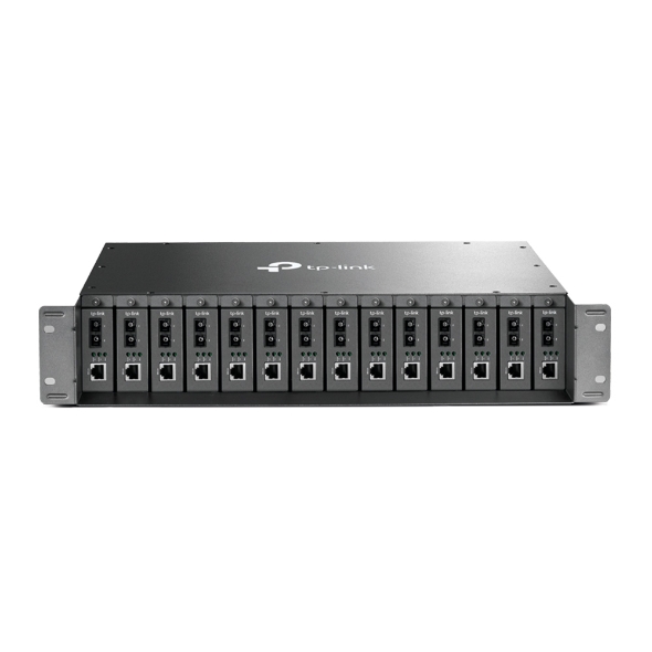 TP-Link Khung chassis bộ chuyển đổi quang điện TP-Link MC1400