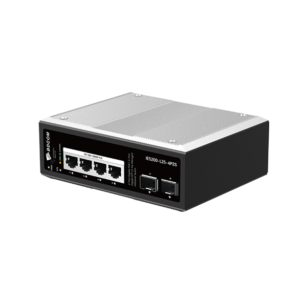 BDCOM Switch công nghiệp L2+ Managed BDCOM IES200-L25-4T2S 2 cổng SFP, 4 cổng Gigabit