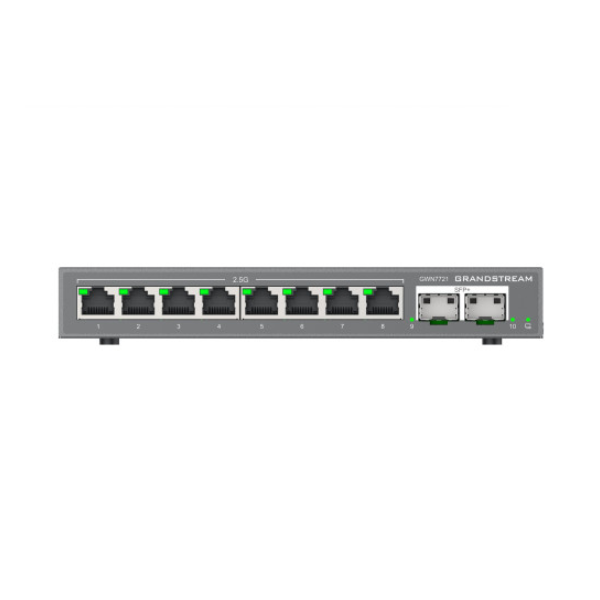Grandstream Smart switch 8 cổng PoE 2.5G layer 2 lite GWN7721