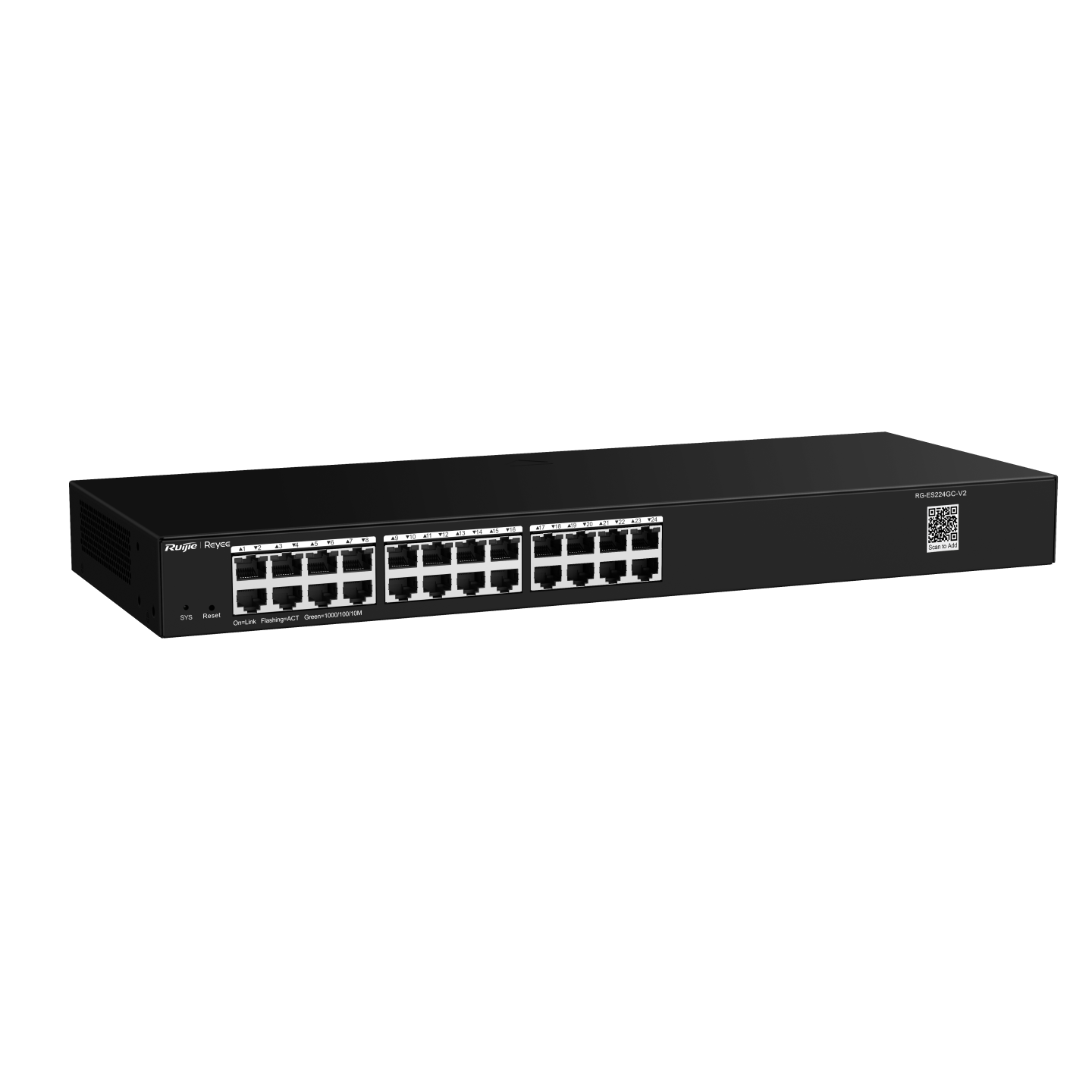 Switch quản lý Layer 2 24 cổng 10/100/1000BASE-T RG-ES224GC-V2 2