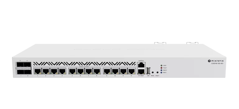 Thiết bị định tuyến MikroTik; Ký hiệu: CCR2116-12G-4S+