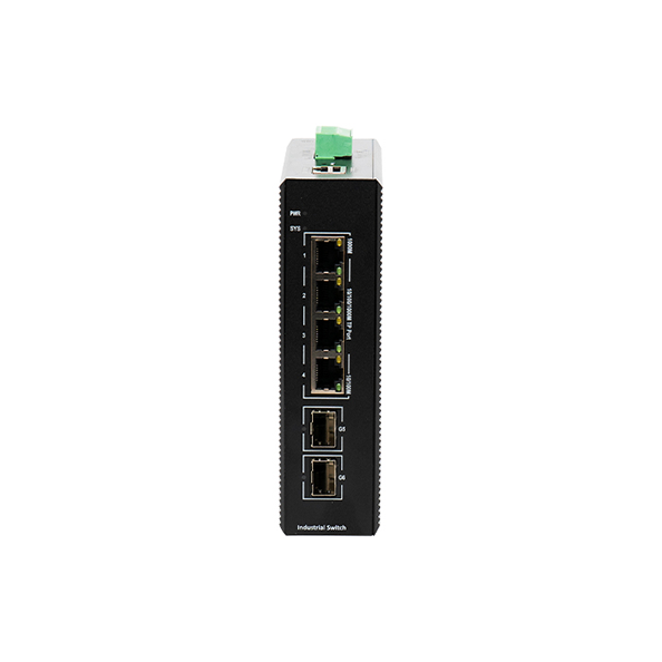 BDCOM Switch công nghiệp L2+ Managed BDCOM IES200-V25-2S4P 2 cổng SFP, 4 cổng PoE+ Gigabit