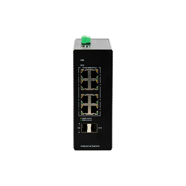 BDCOM Switch công nghiệp L2+ Managed BDCOM IES200-V25-2S8T 2 cổng SFP, 8 cổng Gigabit