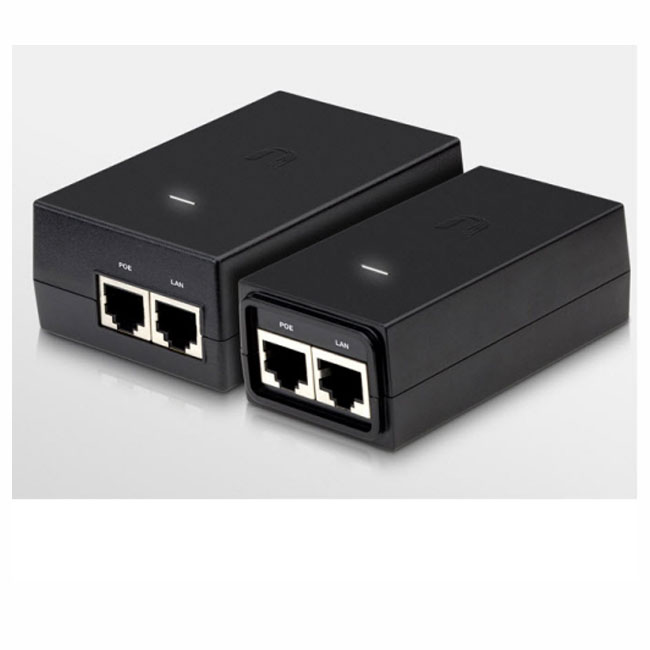 Bộ cấp nguồn Ubiquiti Passive PoE 48V 24W Gigabit | POE-48-24W-G