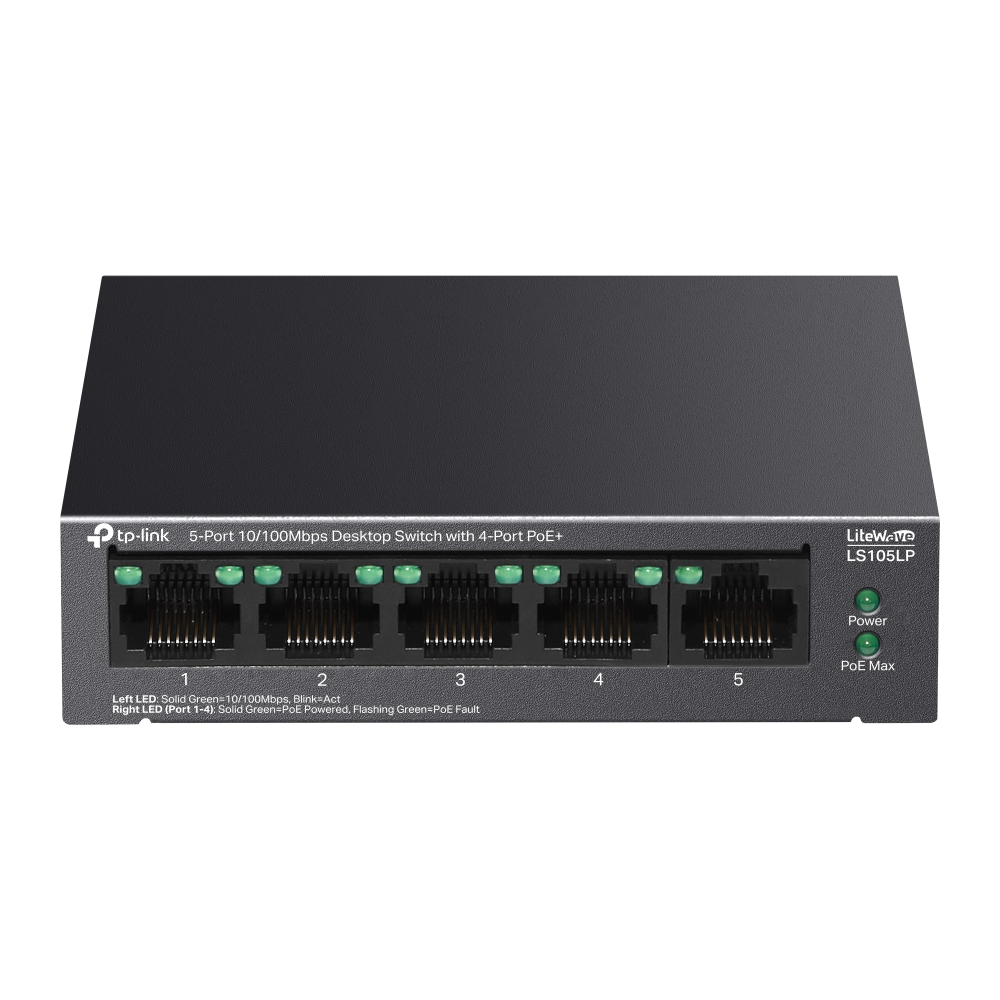 TP-Link Switch không quản lý PoE TP-Link LS105LP