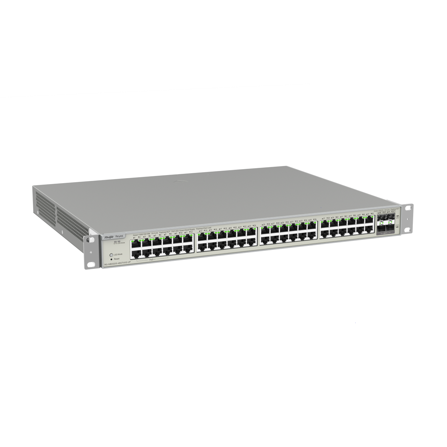 Bộ chuyển mạch 48 cổng PoE 370W RG-NBS5200-48GT4XS-UP 2