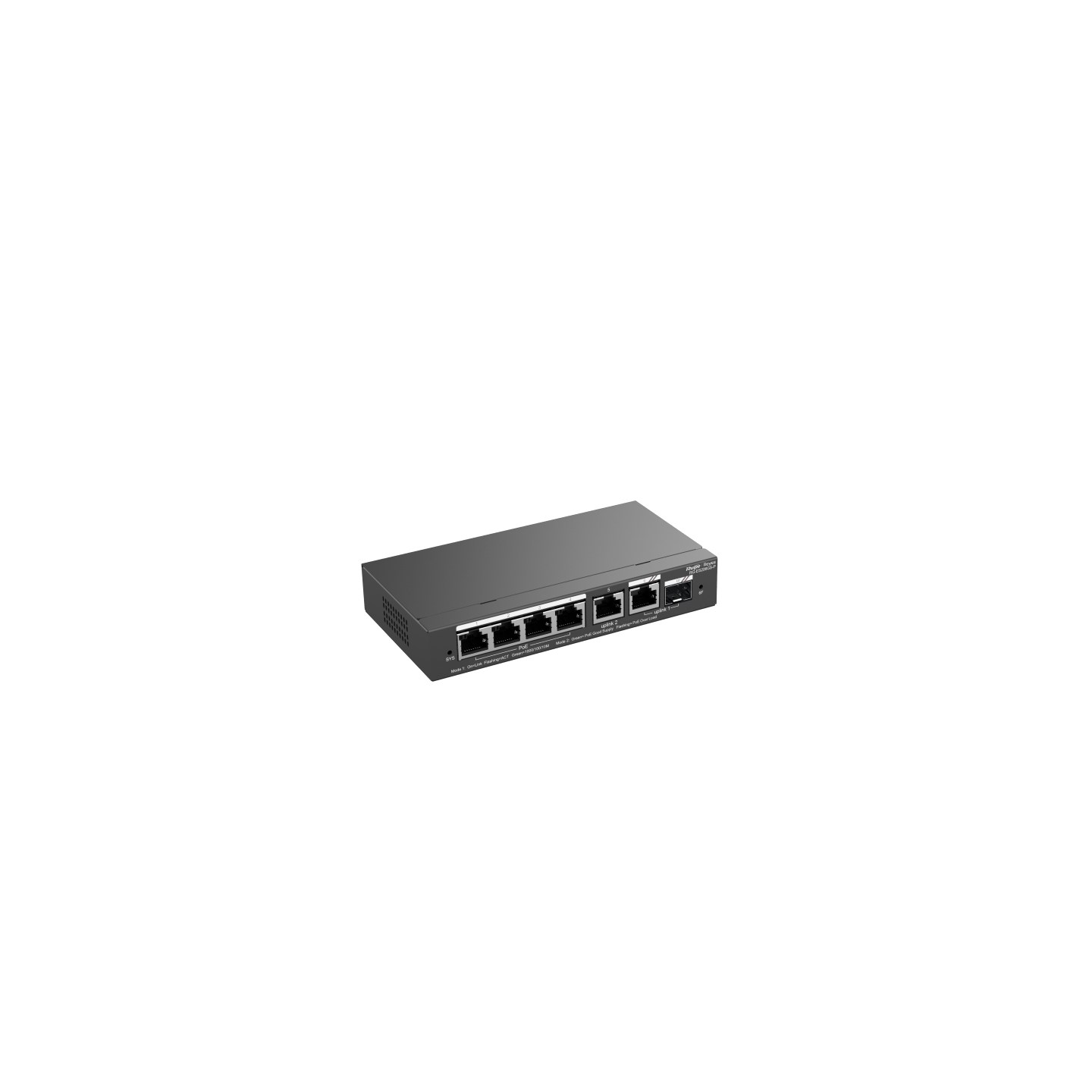Bộ chuyển mạch quản lý 4 cổng PoE 54W RG-ES206GS-P 2