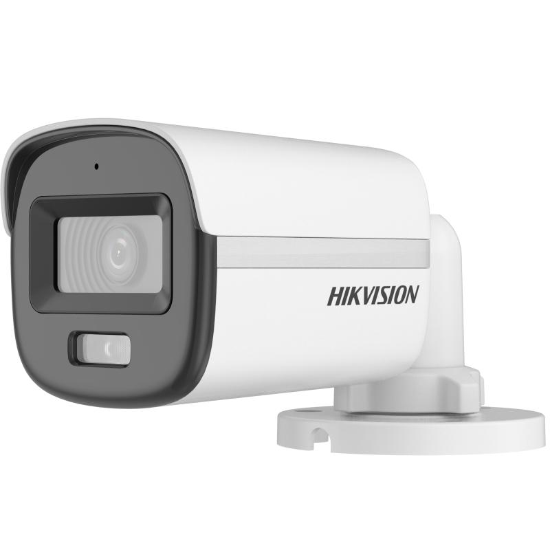 Hikvision Camera thân trụ analog 3K ColorVu Hikvision | DS-2CE10KF0T-FS