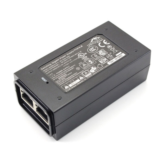 Bộ cấp nguồn Ubiquiti Passive PoE 24V 12W Gigabit | POE-24-12W-G