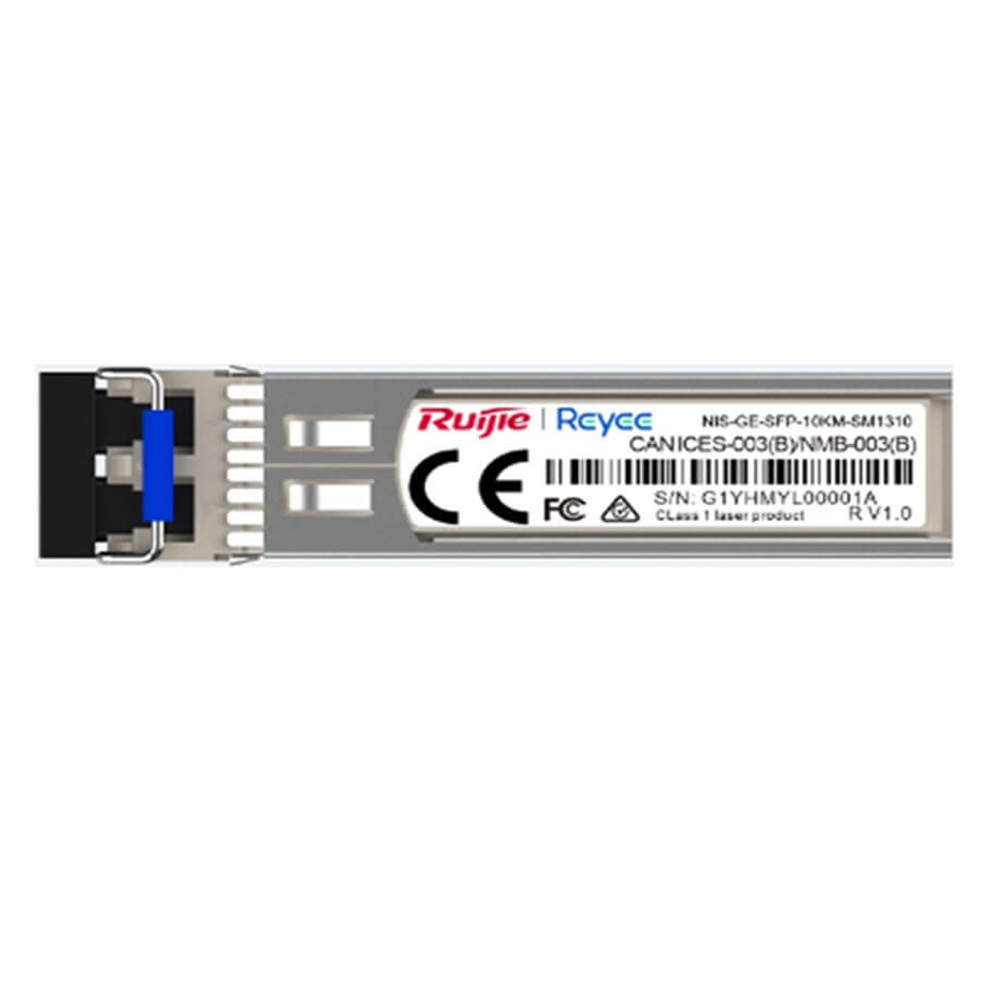 Module quang công nghiệp SFP 1G BiDi TX1310/RX1550 20km Ruijie NIS-GE-SFP-20KM-SM1310-BIDI